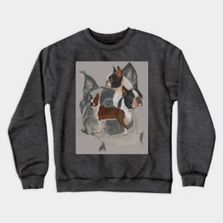 Boston Terrier Medley Crewneck Sweatshirt